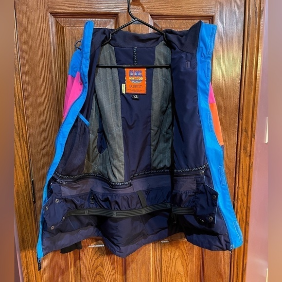Burton eclipse night rider colour block ski jacket XS - Picture 9 of 16